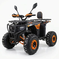 Квадроцикл ATV007-2-7 черно-оранжевый с мотором 1500W фото 28