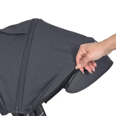 Трехколесный велосипед Turbo Trike MT 1007-2 с ручкой, поворотное сиденье, графитовый фото 22