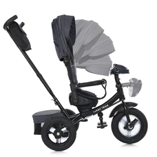 Трехколесный велосипед Turbo Trike MT 1007-2 с ручкой, поворотное сиденье, графитовый фото 37