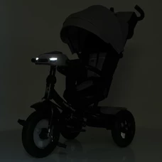 Трехколесный велосипед Turbo Trike MT 1007-2 с ручкой, поворотное сиденье, графитовый фото 41