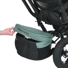 Трехколесный велосипед Turbo Trike MT 1007-3 с ручкой, поворотное сиденье, мятный фото 11