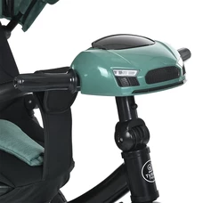 Трехколесный велосипед Turbo Trike MT 1007-3 с ручкой, поворотное сиденье, мятный фото 54