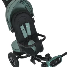 Трехколесный велосипед Turbo Trike MT 1007-3 с ручкой, поворотное сиденье, мятный фото 71