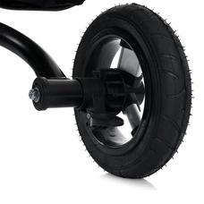 Трехколесный велосипед Turbo Trike MT 1007-5 с ручкой, поворотное сиденье, коричнево-серый фото 15