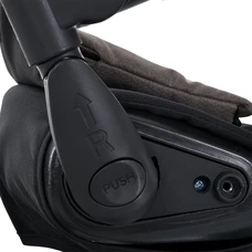 Трехколесный велосипед Turbo Trike MT 1007-5 с ручкой, поворотное сиденье, коричнево-серый фото 54