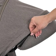 Трехколесный велосипед Turbo Trike MT 1007-5 с ручкой, поворотное сиденье, коричнево-серый фото 92