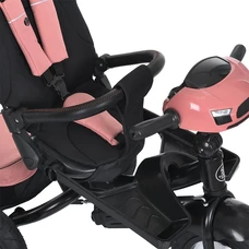 Трехколесный велосипед Turbo Trike MT 1007-7 с ручкой, поворотное сиденье, персиковый фото 41