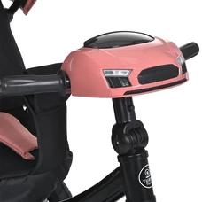 Трехколесный велосипед Turbo Trike MT 1007-7 с ручкой, поворотное сиденье, персиковый фото 71