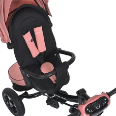 Трехколесный велосипед Turbo Trike MT 1007-7 с ручкой, поворотное сиденье, персиковый фото 92