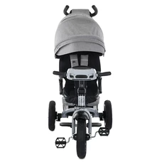 Трехколесный велосипед Turbo Trike MT 1007-8 с ручкой, поворотное сиденье, темно-серый фото 14