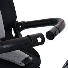 Трехколесный велосипед Turbo Trike MT 1007-8 с ручкой, поворотное сиденье, темно-серый фото 16