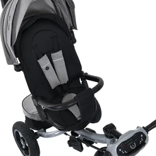 Трехколесный велосипед Turbo Trike MT 1007-8 с ручкой, поворотное сиденье, темно-серый фото 92