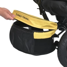 Трехколесный велосипед с ручкой MT 1007-10 Turbo Trike, поворотное сиденье, желтый фото 31