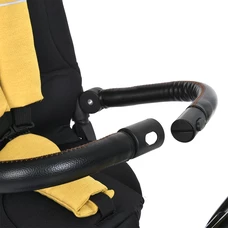 Трехколесный велосипед с ручкой MT 1007-10 Turbo Trike, поворотное сиденье, желтый фото 18