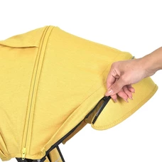 Трехколесный велосипед с ручкой MT 1007-10 Turbo Trike, поворотное сиденье, желтый фото 15