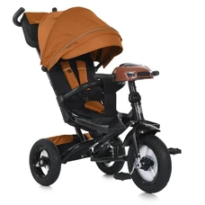 Трехколесный велосипед с ручкой MT 1007-11 Turbo Trike, поворотное сиденье, оранжевый