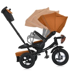 Трехколесный велосипед с ручкой MT 1007-11 Turbo Trike, поворотное сиденье, оранжевый фото 21