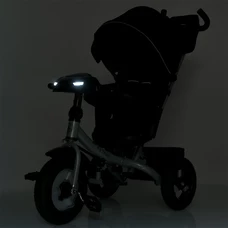 Трехколесный велосипед с ручкой MT 1007-12 Turbo Trike, поворотное сиденье, бежевый фото 41