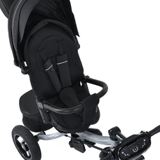 Трехколесный велосипед с ручкой MT 1007-12 Turbo Trike, поворотное сиденье, бежевый фото 92