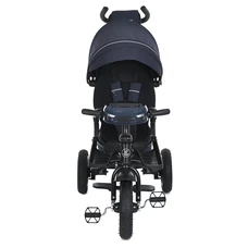 Трехколесный велосипед с ручкой MT 1007-9 Turbo Trike, поворотное сиденье, темно-синий фото 14