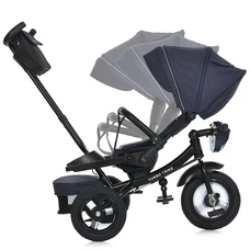 Трехколесный велосипед с ручкой MT 1007-9 Turbo Trike, поворотное сиденье, темно-синий фото 37