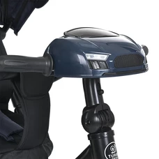 Трехколесный велосипед с ручкой MT 1007-9 Turbo Trike, поворотное сиденье, темно-синий фото 63