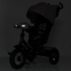 Трехколесный велосипед с ручкой MT 1007-13 Turbo Trike, поворотное сиденье, мокко фото 41