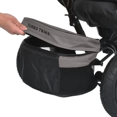 Трехколесный велосипед с ручкой MT 1007-13 Turbo Trike, поворотное сиденье, мокко фото 92