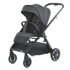 Универсальная коляска 2 в 1 Genesis ME 1126 Asphalt Gray, люлька + прогулочный блок, серая фото 37