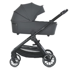 Универсальная коляска 2 в 1 Genesis ME 1126 Asphalt Gray, люлька + прогулочный блок, серая фото 86