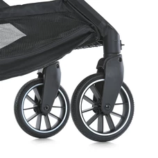 Универсальная коляска 2 в 1 Genesis ME 1126 Jet Black, люлька + прогулочный блок, черная фото 28