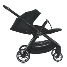 Универсальная коляска 2 в 1 Genesis ME 1126 Jet Black, люлька + прогулочный блок, черная фото 37