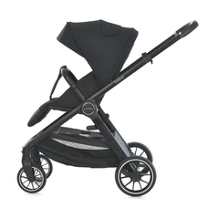 Универсальная коляска 2 в 1 Genesis ME 1126 Jet Black, люлька + прогулочный блок, черная фото 71