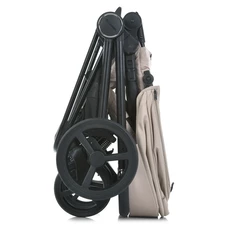 Универсальная коляска ME 1091-1 Pearl Beige Persona 2 в 1, люлька + прогулочный блок, бежевая фото 32