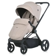 Универсальная коляска ME 1091-1 Pearl Beige Persona 2 в 1, люлька + прогулочный блок, бежевая фото 54