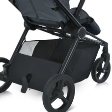 Универсальная коляска ME 1091-1 Rock Gray Persona 2 в 1, люлька + прогулочный блок, серая фото 22