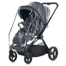 Универсальная коляска ME 1091-1 Rock Gray Persona 2 в 1, люлька + прогулочный блок, серая фото 54