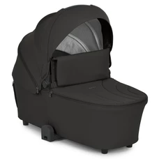 Универсальная коляска ME 1091-1 Total Black Persona 2 в 1, люлька + прогулочный блок, черная фото 16