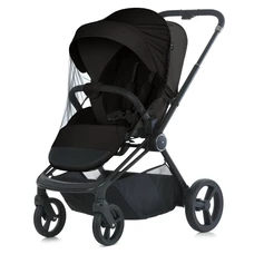 Универсальная коляска ME 1091-1 Total Black Persona 2 в 1, люлька + прогулочный блок, черная фото 37