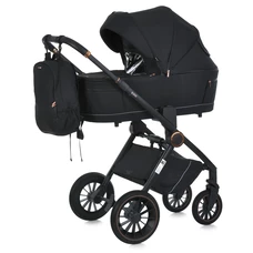 Универсальная коляска 2 в 1 Era ME 1100-1 Black Ink, люлька, прогулочный блок, черная