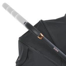 Универсальная коляска 2 в 1 Era ME 1100-1 Black Ink, люлька, прогулочный блок, черная фото 20