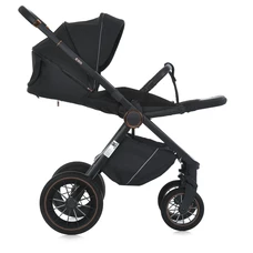 Универсальная коляска 2 в 1 Era ME 1100-1 Black Ink, люлька, прогулочный блок, черная фото 54