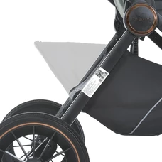 Универсальная коляска 2 в 1 Era ME 1100-1 Khaki Green, люлька, прогулочный блок, зеленая фото 28