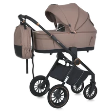 Универсальная коляска 2 в 1 Era ME 1100-1 Taupe Beige, люлька, прогулочный блок, бежевая