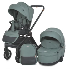 Универсальная коляска 2 в 1 Era ME 1100-1 Taupe Beige, люлька, прогулочный блок, бежевая фото 14