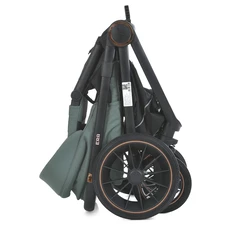 Универсальная коляска 2 в 1 Era ME 1100-1 Taupe Beige, люлька, прогулочный блок, бежевая фото 32