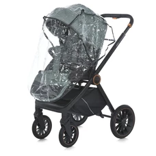 Универсальная коляска 2 в 1 Era ME 1100-1 Ultimate Gray, люлька, прогулочный блок, серая фото 37