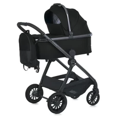 Универсальная коляска ME 1183 Jet Black, El Camino Riviera 2 в 1, черная