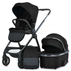 Универсальная коляска ME 1183 Jet Black, El Camino Riviera 2 в 1, черная фото 14