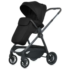 Универсальная коляска ME 1183 Jet Black, El Camino Riviera 2 в 1, черная фото 21